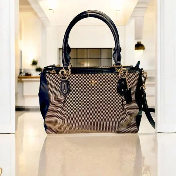 COACH EXPLODED R-E-P COLETTE CARRYALL RARE - Full sized, not mini - Picture 3 of 9